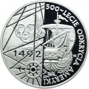 200,000 zl 1992, 500th anniversary of the discovery of America