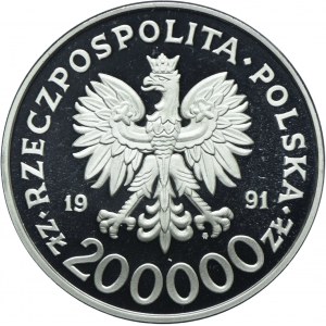 200.000 złotych 1991 Igrzyska XXV Olimpiady Barcelona 1992