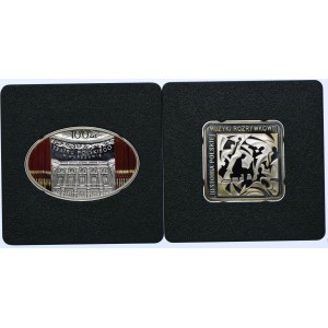 Zestaw III RP, 10 złotych 2010 Krzysztof Komeda, 2013 100-lat Teatru Polskiego w Warszawie (2szt.)