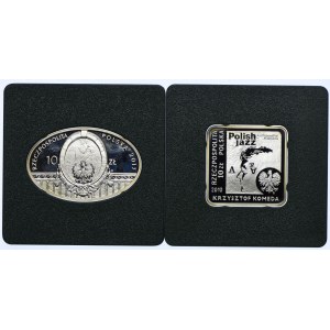 Zestaw III RP, 10 złotych 2010 Krzysztof Komeda, 2013 100-lat Teatru Polskiego w Warszawie (2szt.)