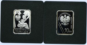Third Republic set, 10 gold 2006 Piast Rider, 2010 Chevalier of the Guard of Emperor Napoleon I (2pc).