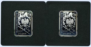 Third Republic set, 10 gold 2007 Heavy-armed knight (2pcs).