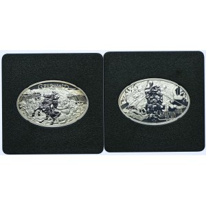 Zestaw III RP, 10 złotych 2010 Grunwald 1410, Kłuszyn 1610 (2szt.)