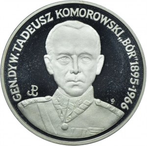 Third Republic, 200,000 zlotys 1990 Maj. Gen. Tadeusz Komorowski 