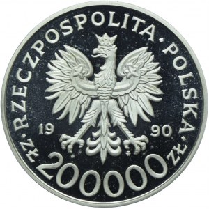 200.000 złotych 1990 gen. dyw. Tadeusz Komorowski Bór