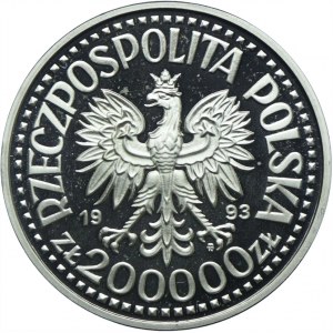 200.000 złotych 1993, Kazimierz IV Jagiellończyk popiersie
