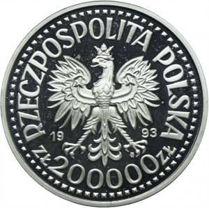 200,000 zl 1993, Casimir IV Jagiellon bust