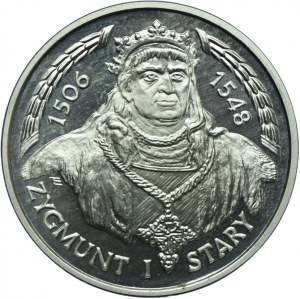 200,000 zl 1994, Sigismund I the Old bust