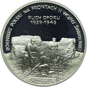 200,000 zlotys 1993, Resistance 1939-1945