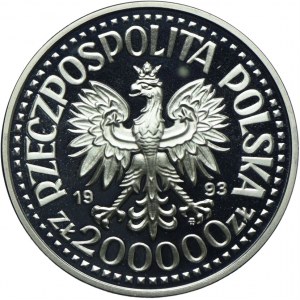 III RP, 200.000 zlotych 1993 Ruch Oporu 1939-1945