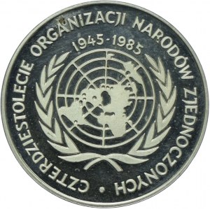 500 PLN 1985, 40 years UN