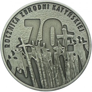 III RP, 10 złotych 2010, 70. rocznica Zbrodni Katyńskiej