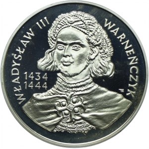 III RP, 200.000 złotych 1992 Władysław III Warneńczyk, popiersie