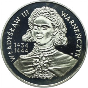 200,000 zl 1992, Wladyslaw III Varnañczyk, bust
