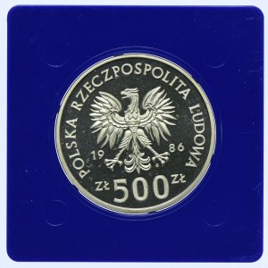 500 zloty 1986, Ladislaus I the Short.