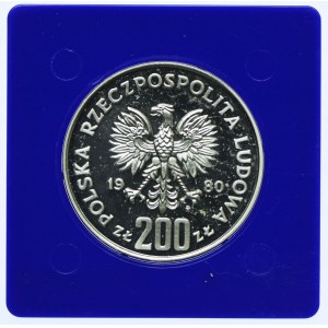 PRL, 200 złotych 1980 Kazimierz I Odnowiciel