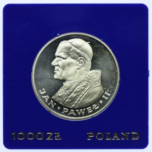 1000 Gold 1982, John Paul II, prooflike