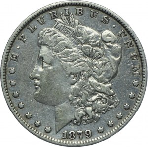 USA, 1 dolar 1879, Filadelfia - Morgan