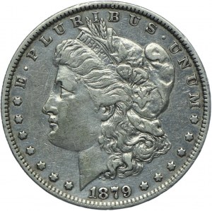 USA, $1 1879, Philadelphia - Morgan