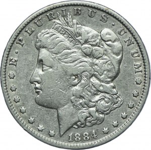 USA, $1 1884 Philadelphia - Morgan