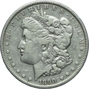USA, $1 1890 Philadelphia - Morgan