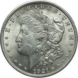 USA, 1 dolar 1921 Filadelfia - Morgan