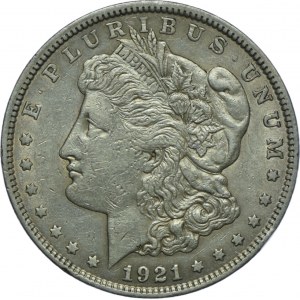 USA, 1 dolar 1921 Filadelfia - Morgan