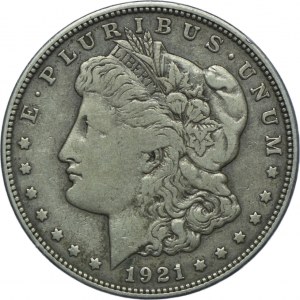 USA, $1 1921 D, Denver - Morgan