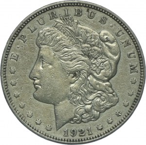 USA, $1 1921 Philadelphia - Morgan