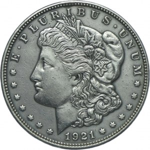 USA, $1 1921 D, Denver - Morgan