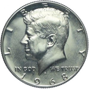 USA, 1/2 dolara 1968 S/San Francisco