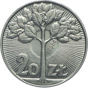 20 złotych 1973 Drzewo, PRÓBA