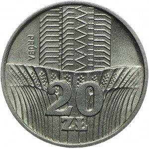 20 złotych 1973 Wieżowiec i Kłosy, PRÓBA