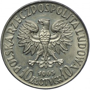 10 gold 1965, VII centuries of Warsaw SAMPLE