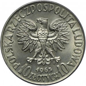 10 gold 1965, VII centuries of Warsaw SAMPLE