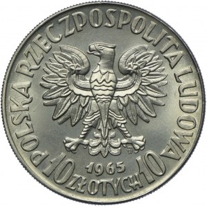 10 złotych 1965 VII wieków Warszawy, PRÓBA