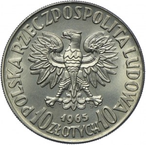 10 gold 1965, VII centuries of Warsaw SAMPLE