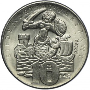 10 gold 1965, Seven hundred years of Warsaw, SAMPLE