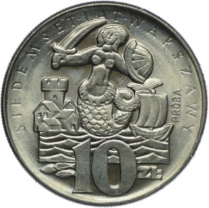 10 gold 1965, Seven hundred years of Warsaw, SAMPLE