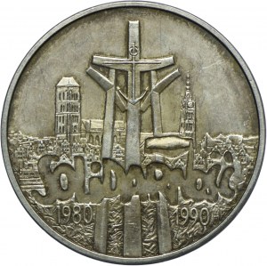 100,000 PLN 1990, Solidarity, TYPE A