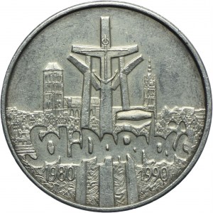 100,000 PLN 1990, Solidarity, TYPE A