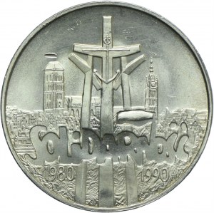 100,000 PLN 1990, Solidarity, TYPE A