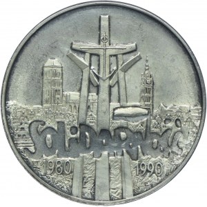 III RP, 100.000 złotych 1990, Solidarność, TYP A