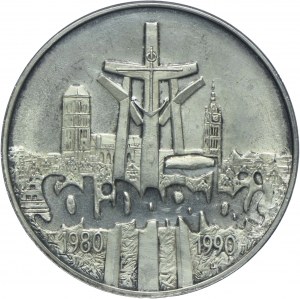100,000 PLN 1990, Solidarity, TYPE A