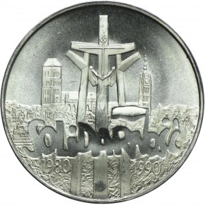 100.000 złotych 1990, Solidarność, TYP A