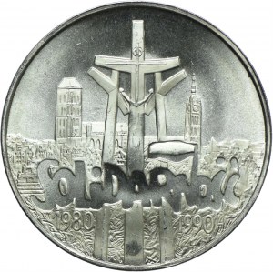 100,000 PLN 1990, Solidarity, TYPE A