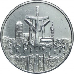 100,000 PLN 1990, Solidarity, TYPE A
