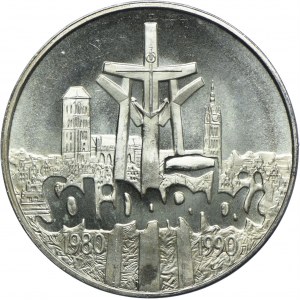 100.000 złotych 1990, Solidarność, TYP A