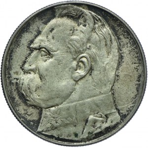 10 złotych 1936, Józef Piłsudski