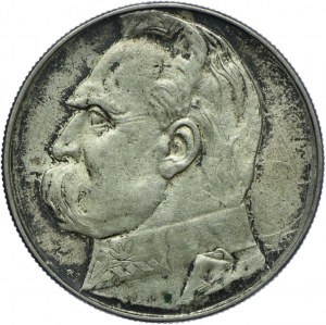 10 zloty 1936, Józef Piłsudski
